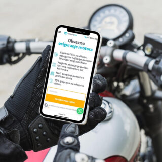 Novo: Osiguranje motora dostupno i online!