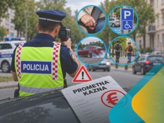 Najavljene strože prometne kazne za vozače, vlasnike romobila i roditelje djece do 14 godina